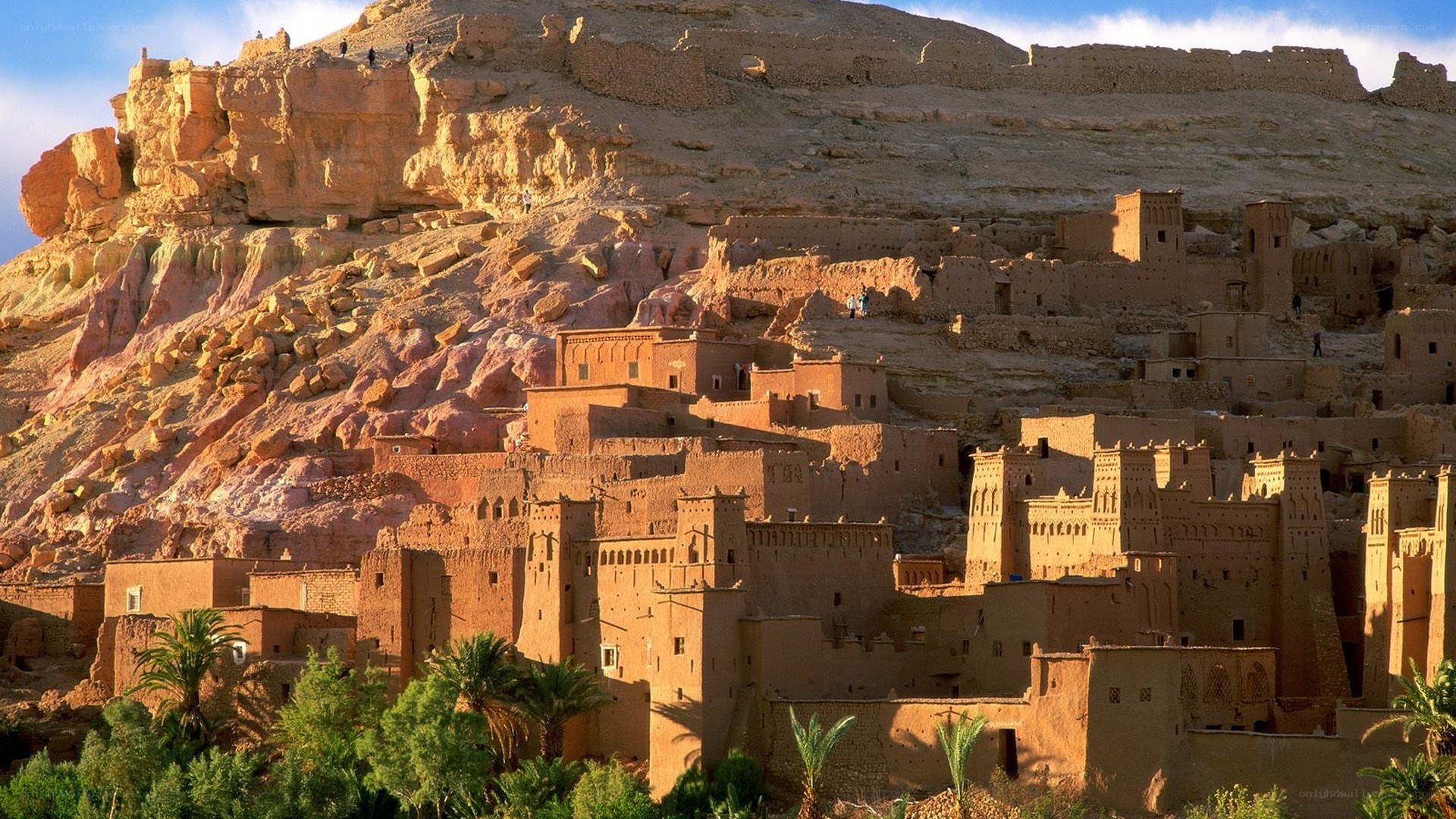 Ancient mud-brick village