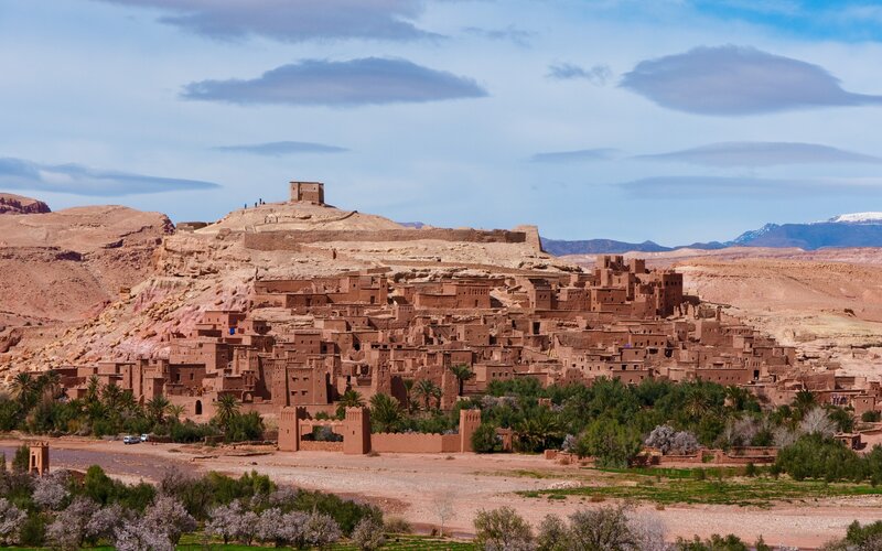 Ancient Mud-brick Village — Brown, Serene