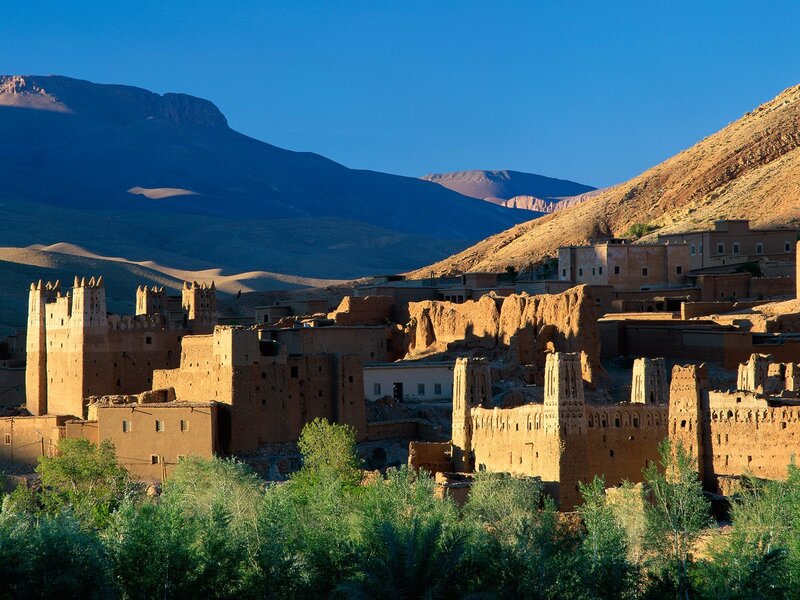 Ancient Mud-brick Village — Brown