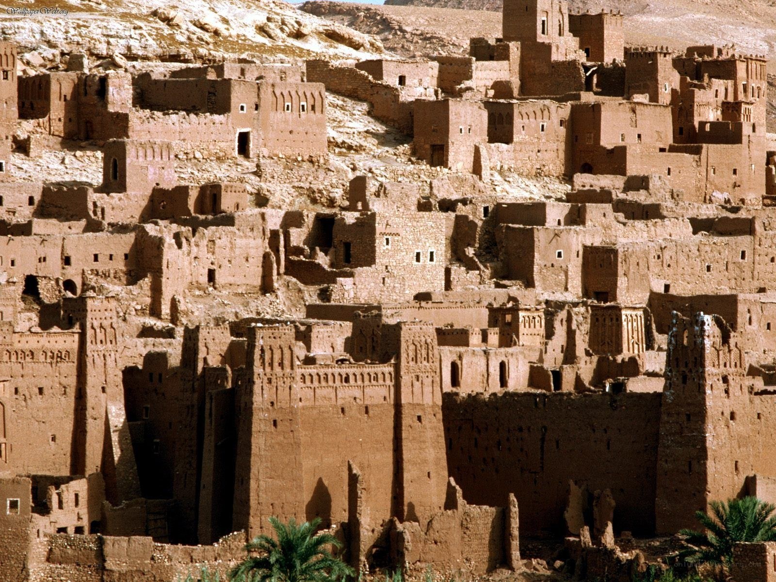 Ancient mud-brick village