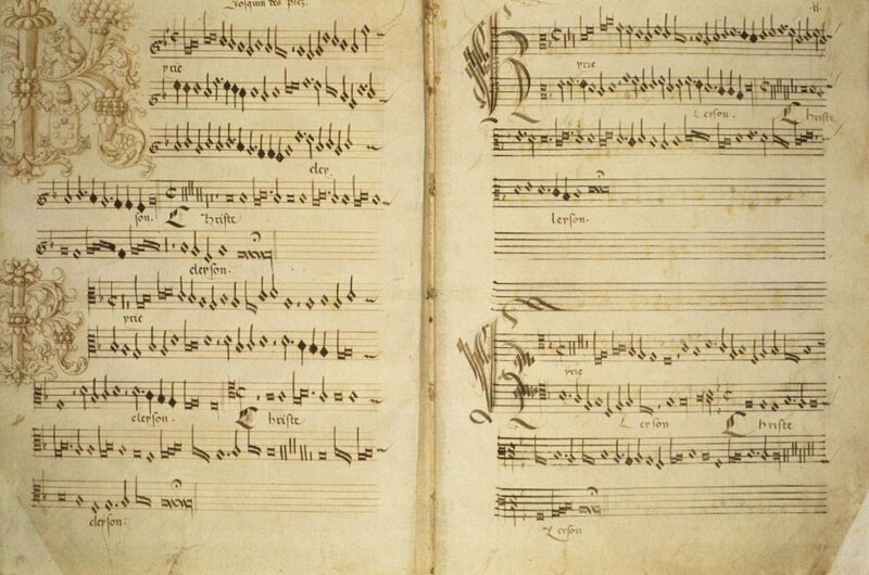 Ancient Music Manuscript