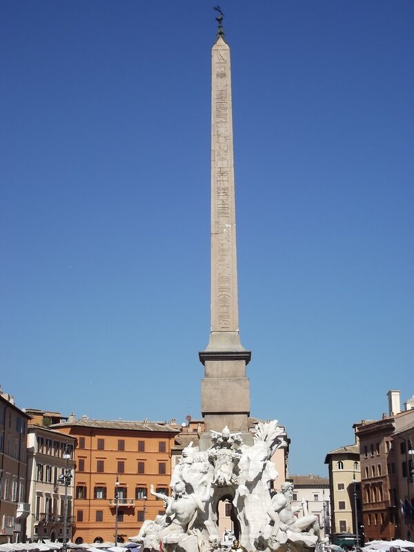 Ancient Obelisk and Fountain