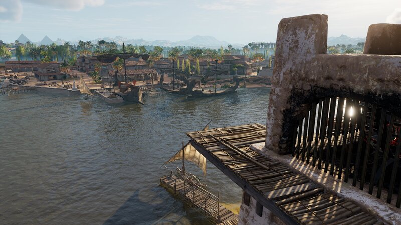 Ancient Port City — Brown, Serene