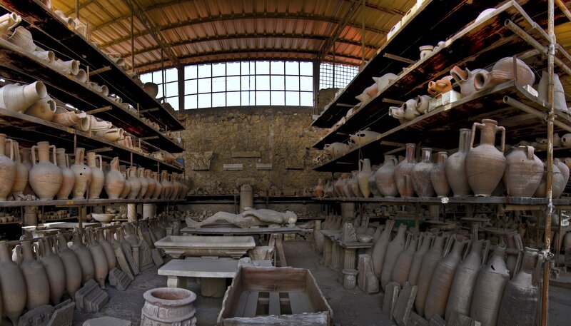 Ancient Pottery Storage