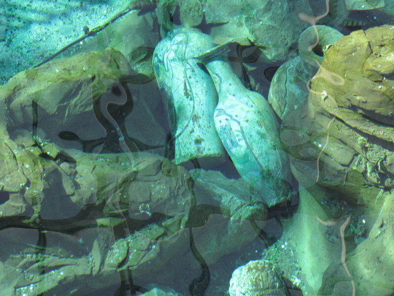 Ancient Pottery Underwater