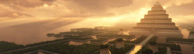 Ancient Pyramid City — Orange