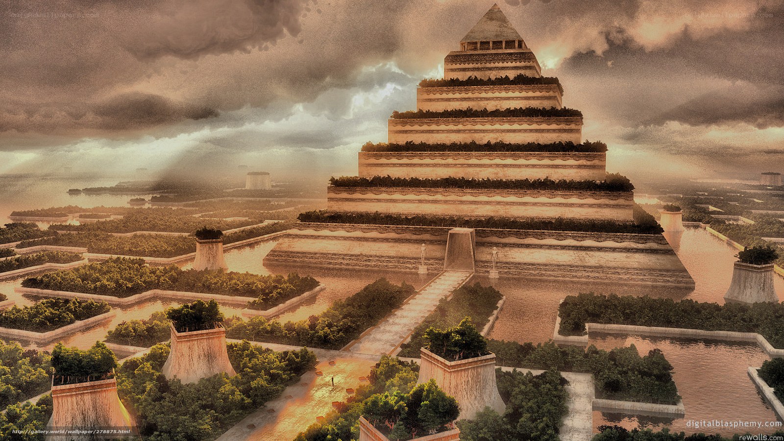 ancient pyramid city
