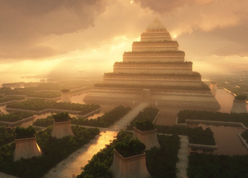 Ancient Pyramid Temple