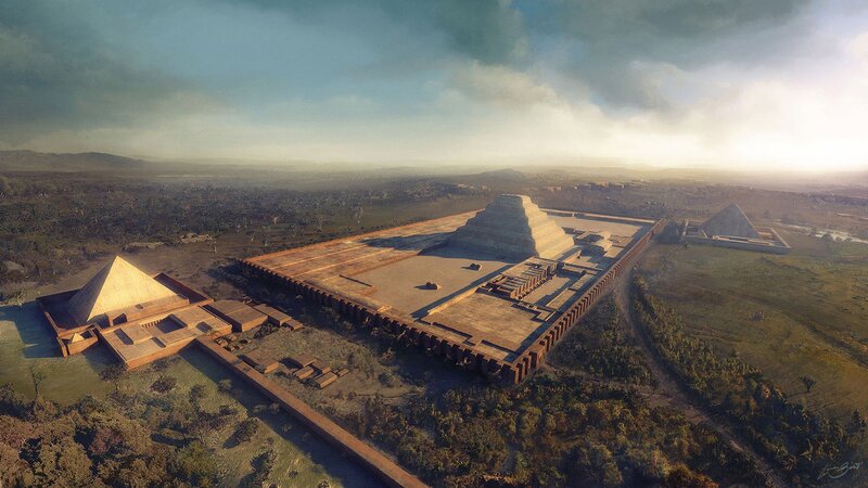 Ancient Pyramids Complex