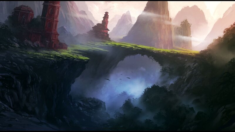 Ancient Red Towers — Green