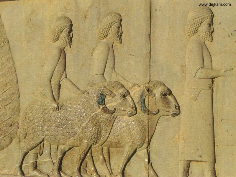 Ancient relief carving