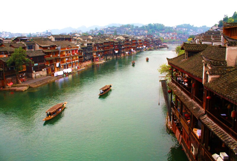 ancient river town