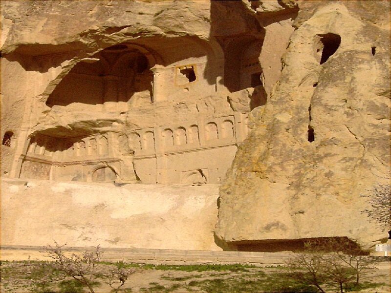 ancient rock-cut monastery