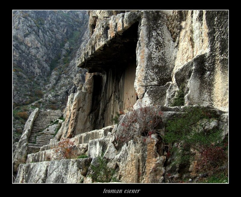 ancient rock-cut tomb