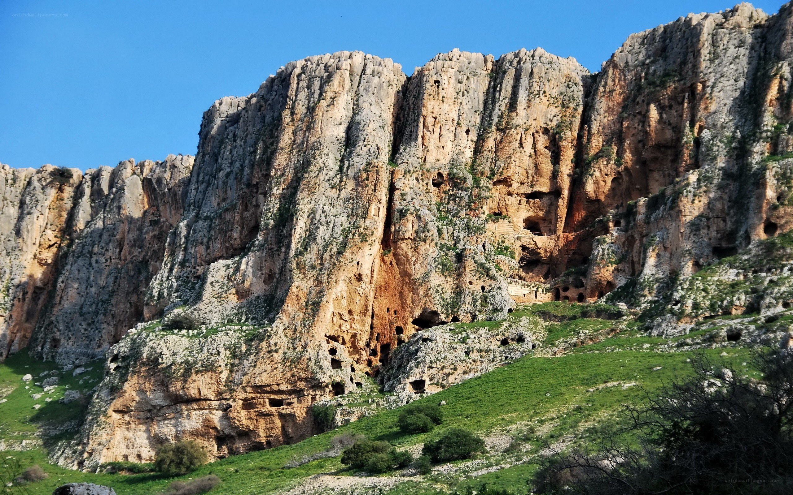 ancient rock-cut tombs
