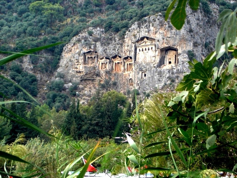 ancient rock-cut tombs