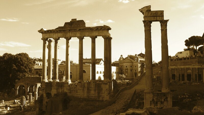 ancient roman ruins