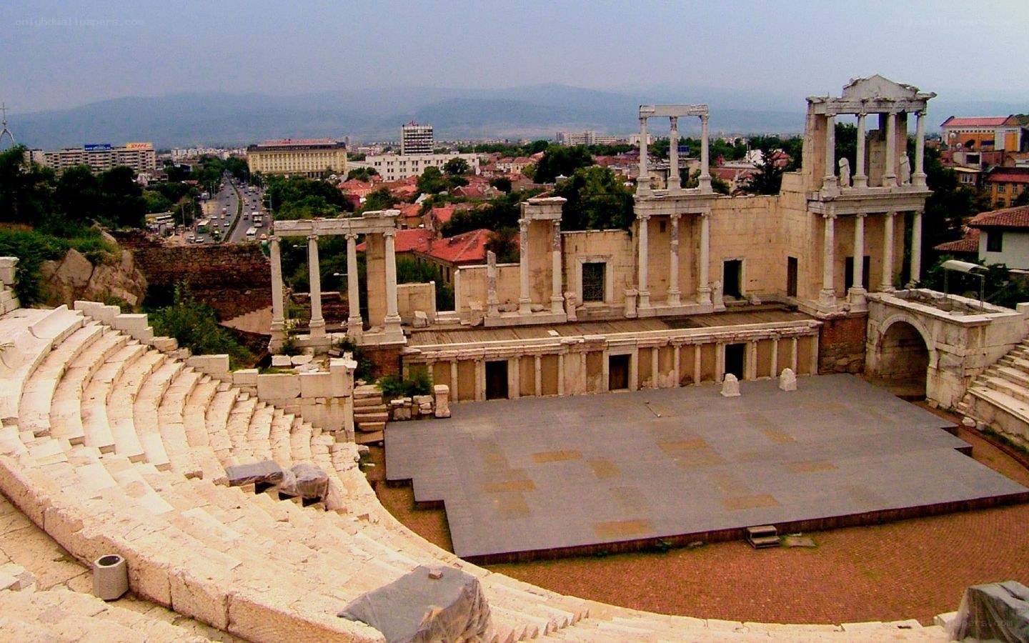 Ancient Roman theater in Plovdiv