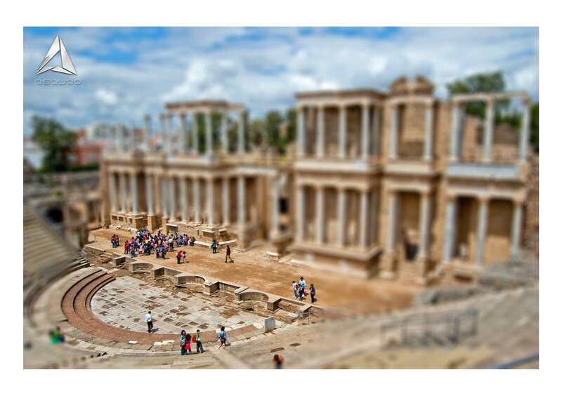 ancient roman theater ruins
