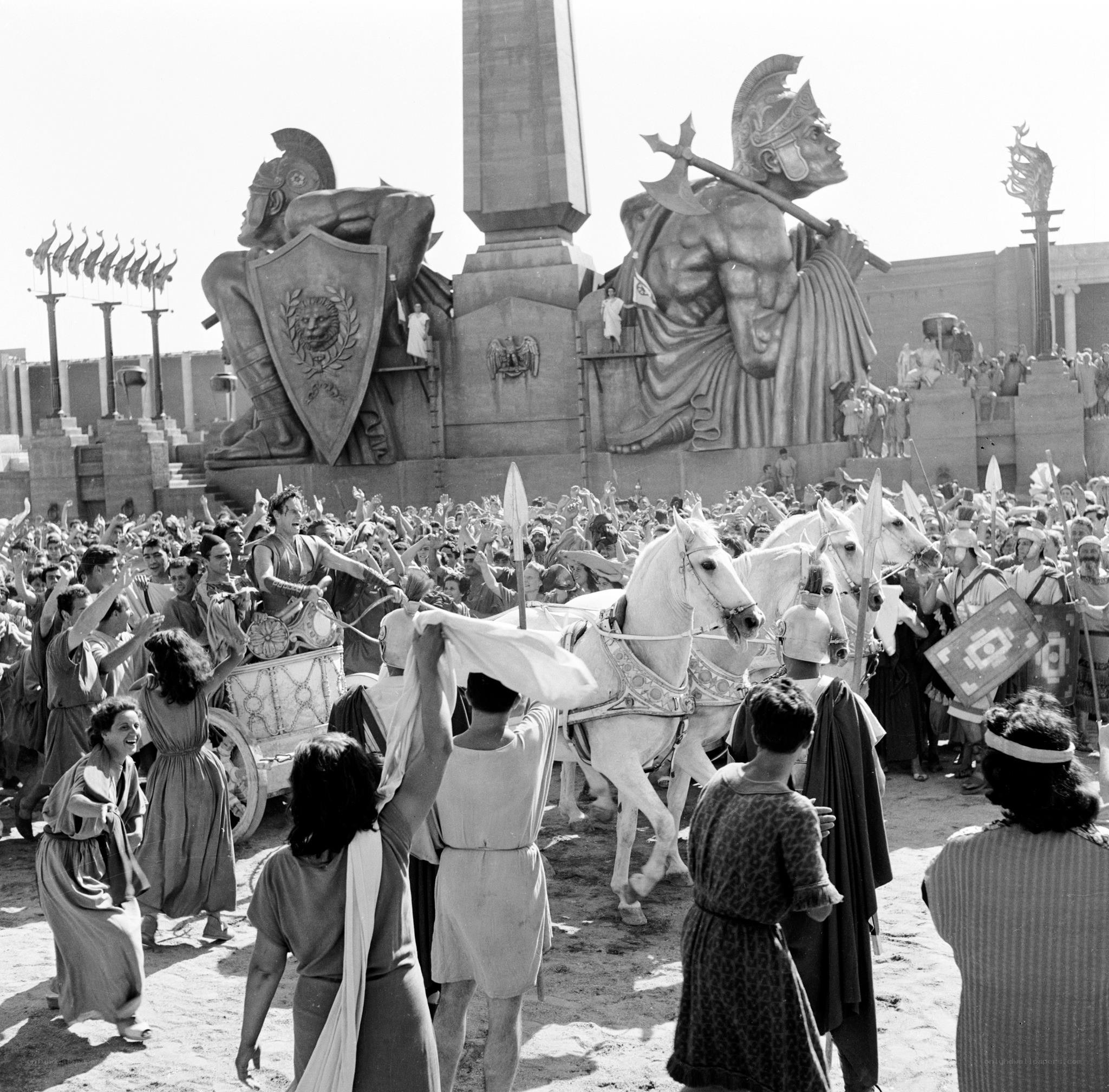 Ancient Roman triumph celebration