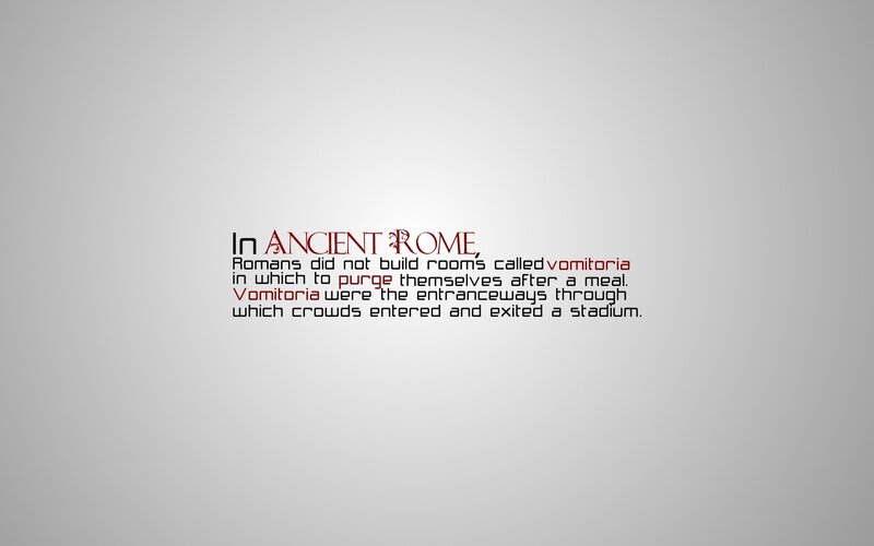 Ancient Rome fact