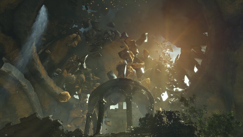 Ancient Ruin Collapse