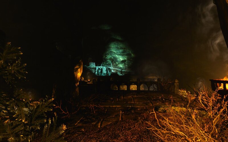 Ancient Ruin in Cave