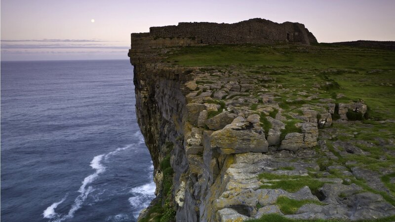 Ancient Ruin on Cliff