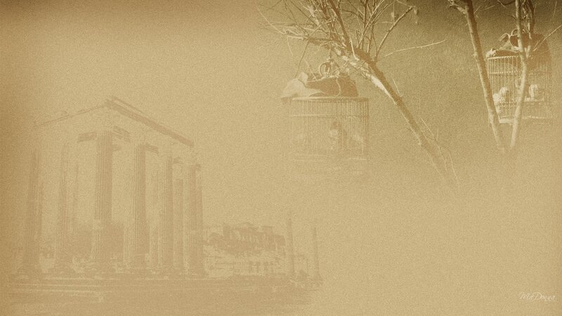 Ancient Ruins and Birdcages