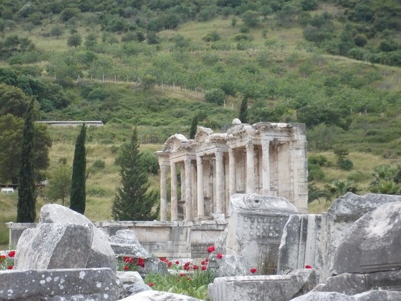 Ancient Ruins in a Valley