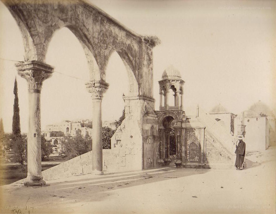 Ancient ruins in Jerusalem