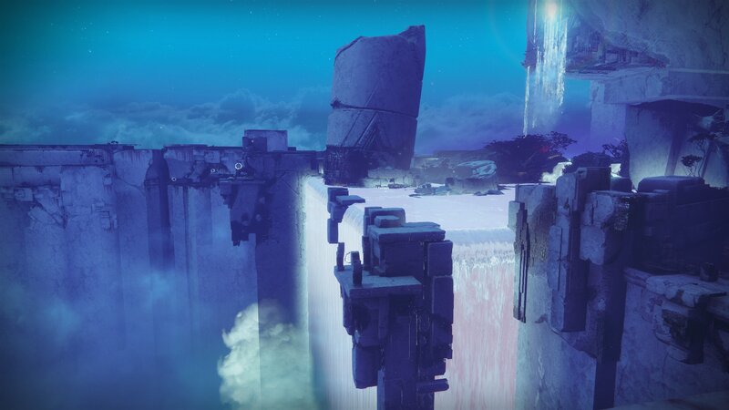 Ancient Ruins in Sky