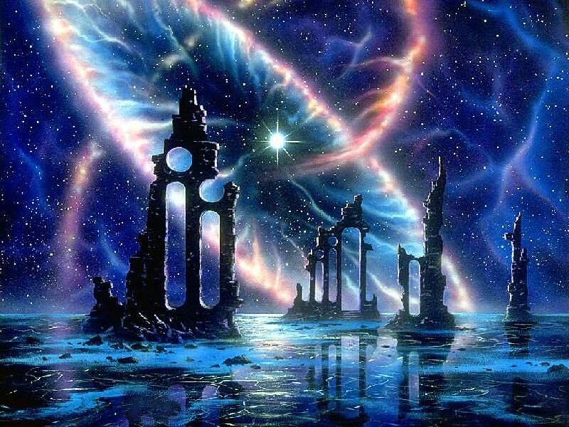 Ancient Ruins in Space