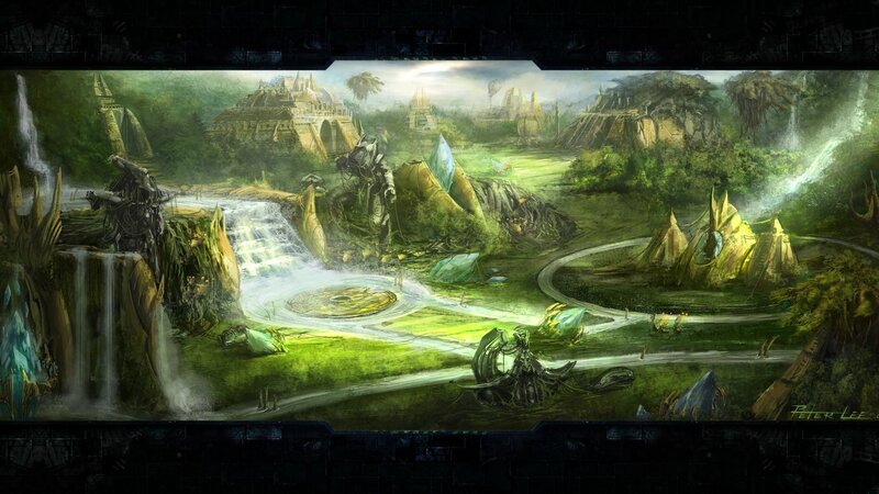ancient ruins landscape