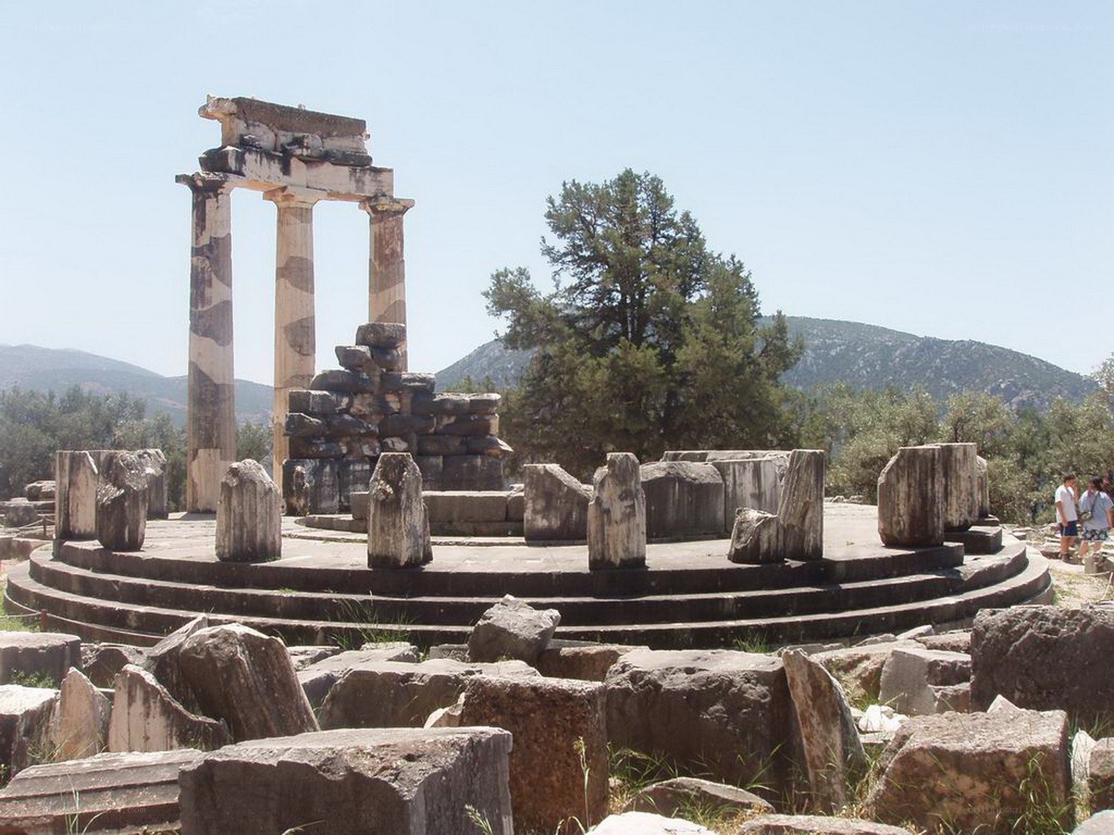 Ancient ruins of Delphi