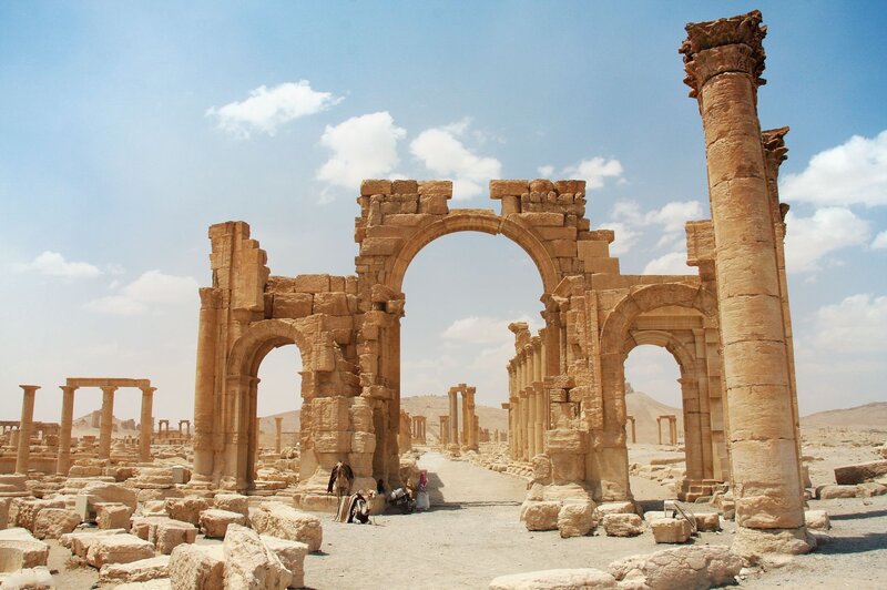 Ancient ruins of Palmyra