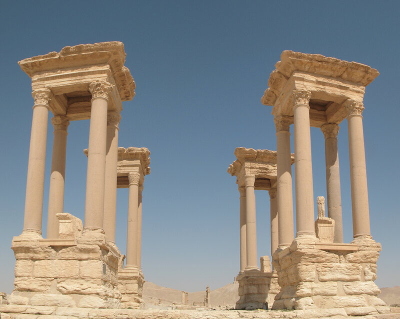 ancient ruins of palmyra