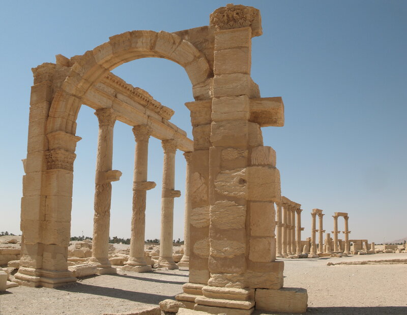 ancient ruins of palmyra
