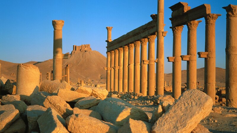 Ancient ruins of Palmyra