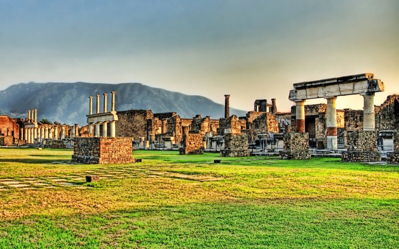 Ancient ruins of Pompeii