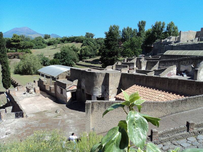 Ancient Ruins of Pompeii — Blue