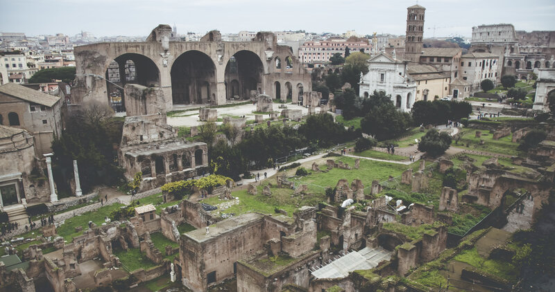 ancient ruins of rome