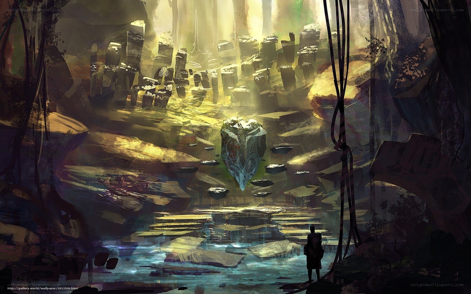ancient ruins underwater