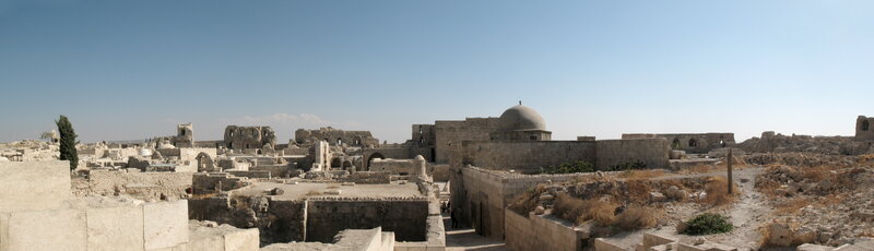 ancient ruins with dome