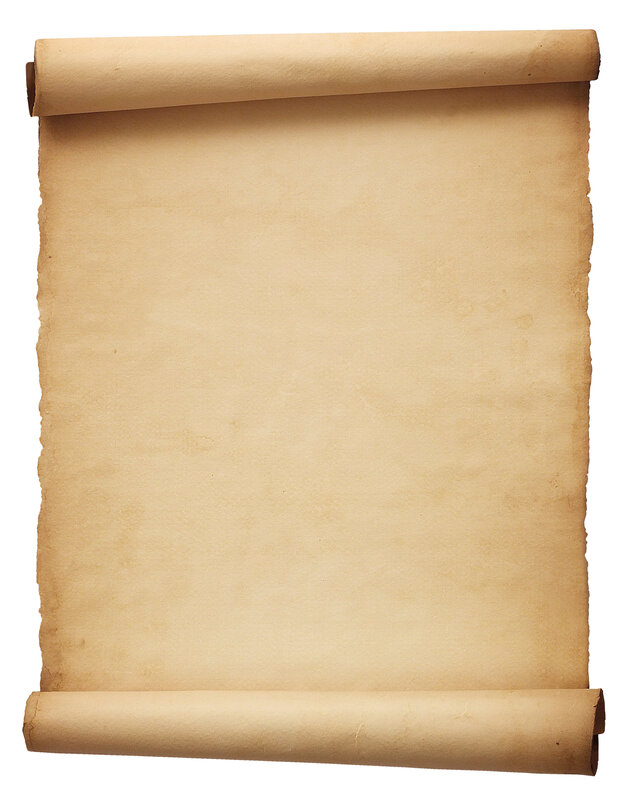 ancient scroll paper
