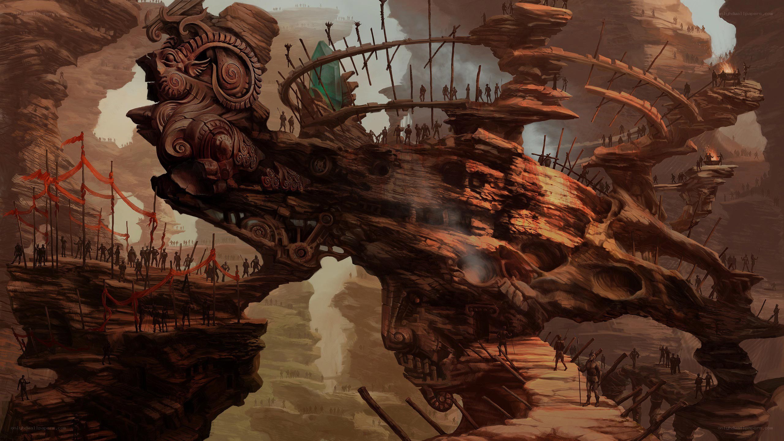 ancient skull bridge