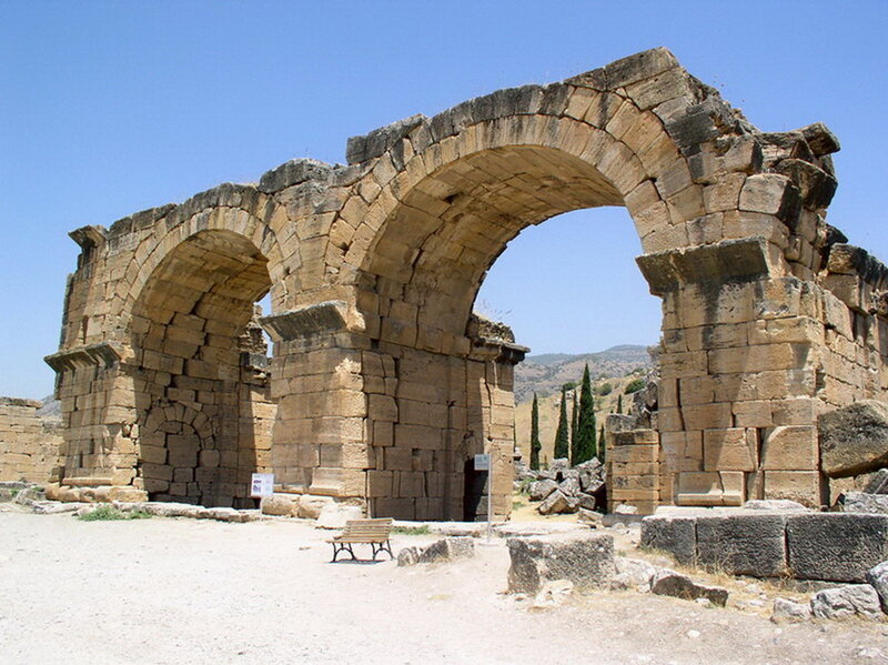 Ancient Stone Arches — Brown
