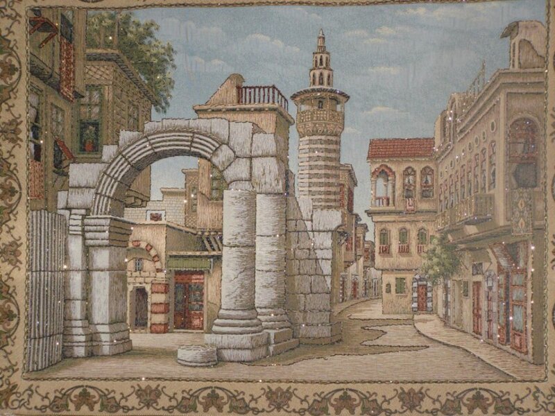 Ancient Stone Archway — Beige, Serene