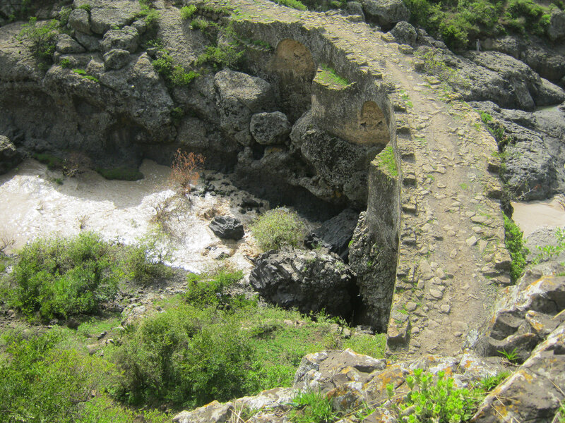 Ancient Stone Bridge — Green, Natural