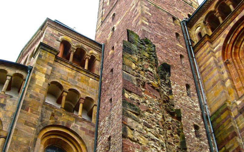 Ancient Stone Building — Brown